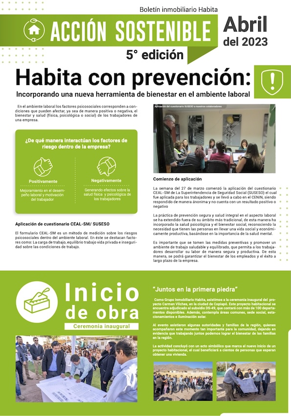 Portada boletín